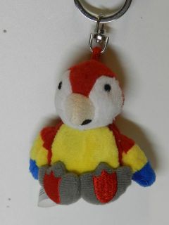 Obrázek z Klíčenka papoušek plyš 6cm(12) 